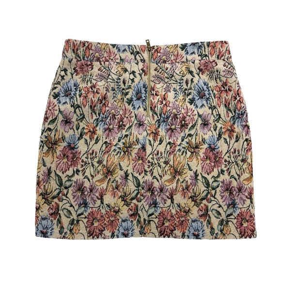 SOLD 🔴 Simons Icône Tapestry mini skirt size M floral multicoloured - Picture 2 of 8